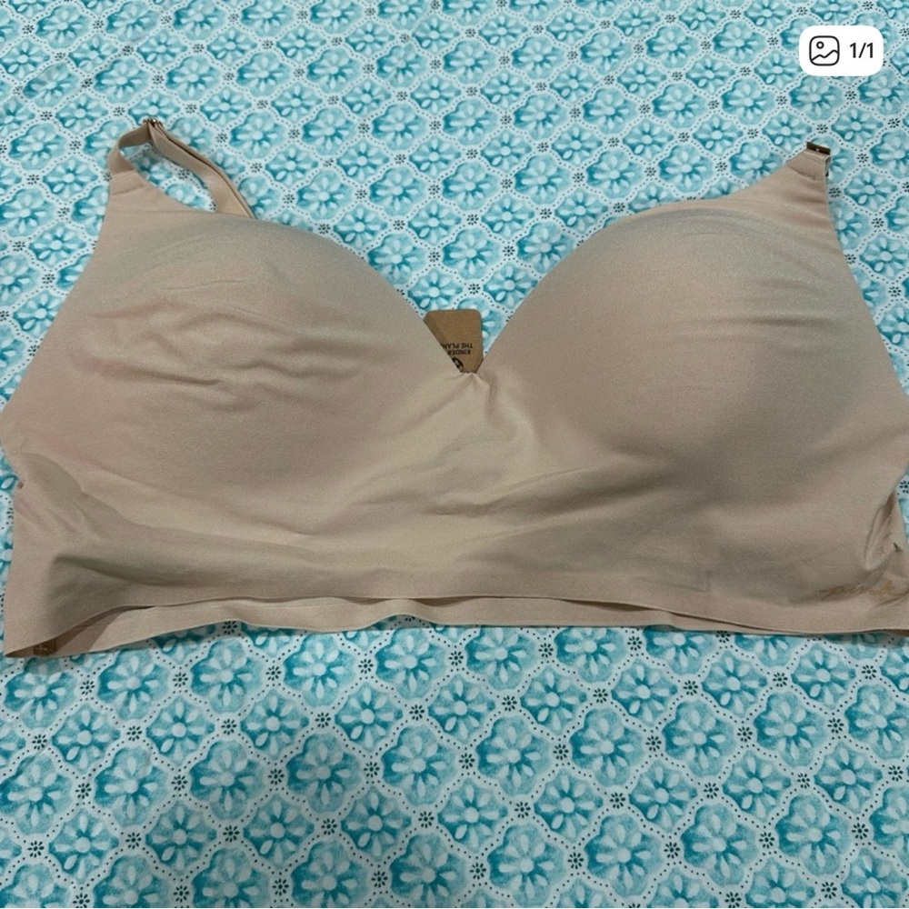 Pink Victoria Secret Tan brown bra